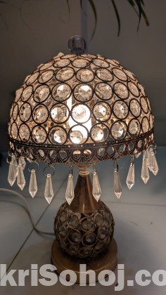 Vintage Crystal Decorative Table Lamp
